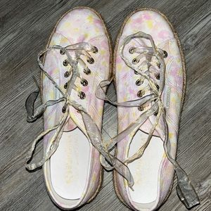 Love shack fancy x superga sneakers